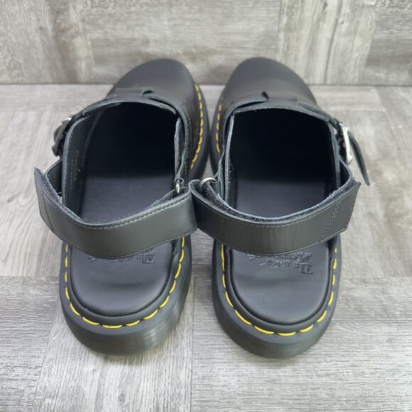 Dr. Marten's Jorge II Women's size 10 Leather Slingback Black Shoes - Picture 7 of 9